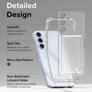 Husa Samsung Galaxy A55 Ringke Fusion Card - Img 2