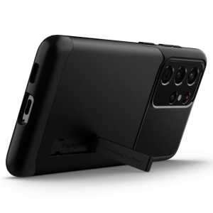 Husa Samsung Galaxy S21 Ultra -Spigen Slim Armor Neagra - Img 2