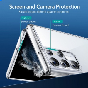 Husa Samsung Galaxy S22 Ultra -ESR Air Shield Boost - CLEAR - Img 5