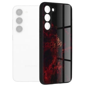 Husa Samsung Galaxy S23 Plus - Printing Glass Red Nebula - Img 1