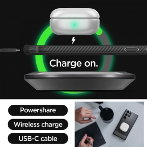 Husa Samsung Galaxy S23 Ultra - Spigen Rugged Armor -Neagra - Img 8