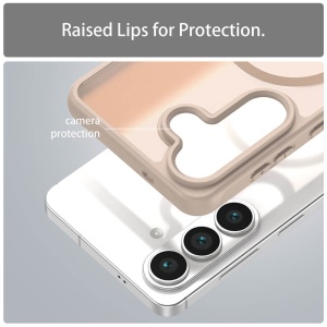 Husa Samsung Galaxy S26 HaloFrost Magsafe gold - Img 5