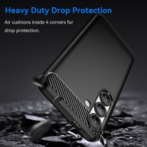 Husa Samsung Galaxy S26 Plus Carbon Series neagra - Img 5