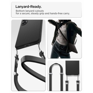 Husa Samsung Galaxy S26 Plus Spigen Liquid Air Mag Magsafe Neagra - Img 11