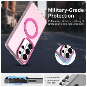 Husa Samsung Galaxy S26 Ultra CandyCase Magsafe roz - Img 4