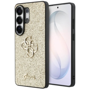 Husa Samsung Galaxy S26 Ultra Guess Fixed Glitter Big 4G Metal Logo aurie