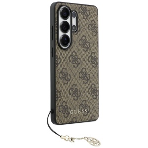 Husa Samsung Galaxy S26 Ultra Guess Hardcase 4G Classic Logo Charm Maro - Img 4