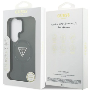 Husa Samsung Galaxy S26 Ultra Guess IML Gradient Triangle MagSafe neagra - Img 6