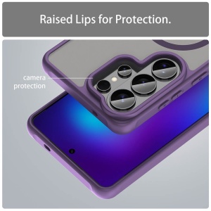 Husa Samsung Galaxy S26 Ultra HaloFrost Magsafe mov inchis - Img 2