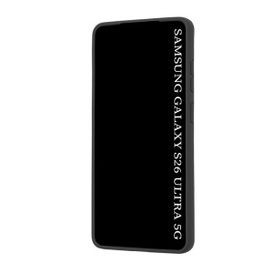 Husa Samsung Galaxy S26 Ultra Magsafe Pro transparenta margini negre - Img 2