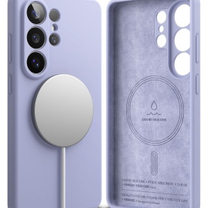 Husa Samsung Galaxy S26 Ultra Ringke Silicone Magnetic Magsafe Lavender - Img 6