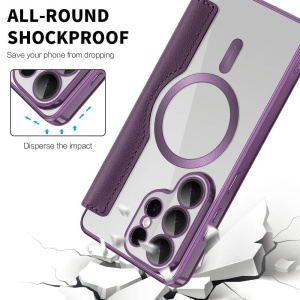Husa Samsung Galaxy S26 Ultra SmartMag Book Case Mov - Img 6