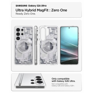 Husa Samsung Galaxy S26 Ultra Spigen Ultra Hybrid MagSafe Zero One Alba - Img 5