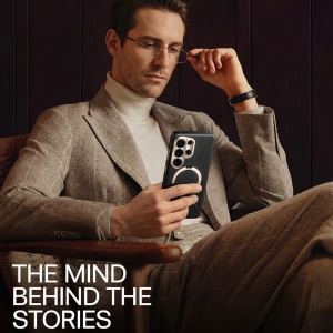 Husă Samsung Galaxy S26 Ultra Torras QPRO Leather Series – Piele ecologica Premium, neagra - Img 4