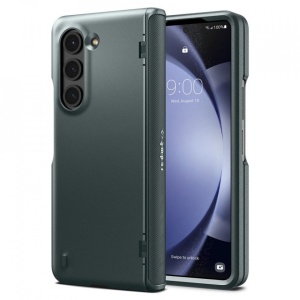 Husa Samsung Galaxy Z Fold 5 -Spigen Slim Armor PRO Abys Green - Img 7