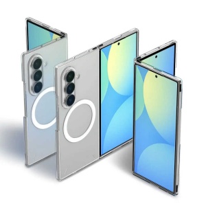 Husă Samsung Galaxy Z Fold 8 Ultra Spigen Air Skin MagFit, Clear White - Img 7