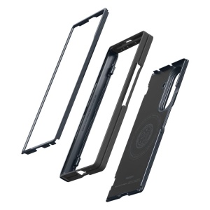 Husă Samsung Galaxy Z Fold 8 Ultra Spigen Slim Armor Pro MagFit, Metal Slate - Img 5