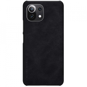 Husa Xiaomi Mi 11 Lite- Nillkin Qin Leather Case Neagra - Img 8