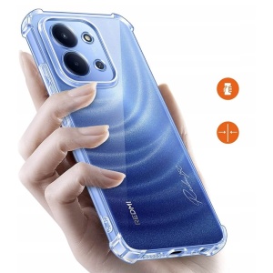 Husa Xiaomi Redmi 15C Shockproof Clear Silicone transparenta - Img 2