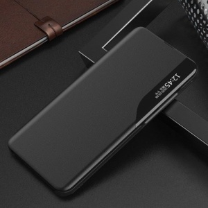 Husa Xiaomi Redmi Note 10/10s -Eco Leather View Case-Neagra - Img 2