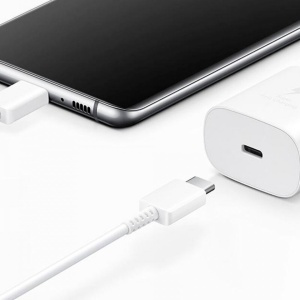Incarcator original Samsung Fast Charging , PD 25W si cablu type C inclus alb EP-TA800XWEGWW - Img 4