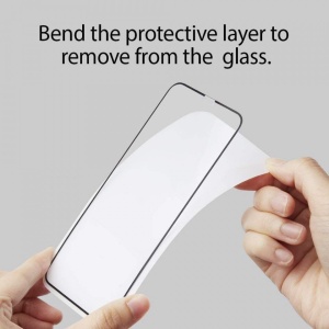 Sticla securizata Iphone 11 PRO -Spigen Glass FC-margine neagra - Img 3