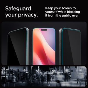 Sticla securizata iPhone 18 Pro Spigen Glass.tR EZ-FIT PRO HD Privacy - Img 4
