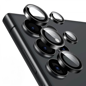 Sticla securizata pentru camera telefonului Samsung Galaxy S26 Ultra Lito S+ margine neagra