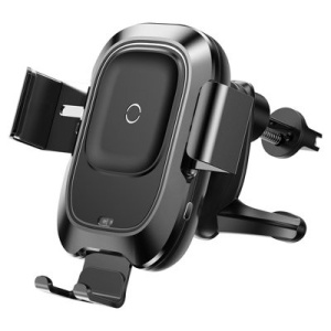 Suport auto cu incarcare wireless Baseus Smart -Negru - Img 3