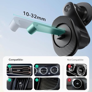 Suport telefon pentru masina OmniLock ESR Magsafe pentru grila de ventilatie  - Img 3