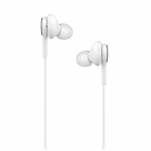 Casti Samsung cu fir , AKG , microfon , mufa USB type C albe - Img 2