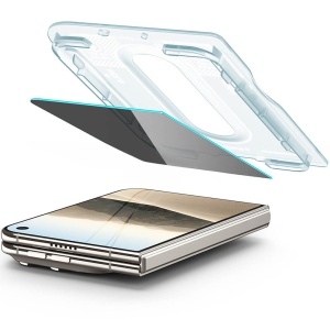 Folie iPhone Duo Spigen Glas.tR EZ-FIT Pro HD Privacy - Img 3