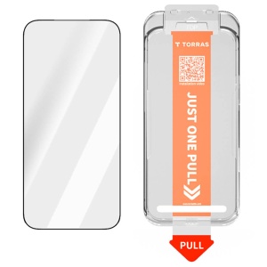 Folie sticla securizata iPhone 17 Torras GlassGo Install Master - Img 2