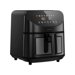 Friteuză cu Aer Cald Deerma KZ150W, Air Fryer 1700W, Bol XXL 8L, Convecție 3D, Touch, Negru