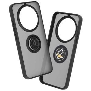 Husă Honor Magic 8 Lite Techsuit Glinth cu Inel Magnetic - Neagră - Img 3