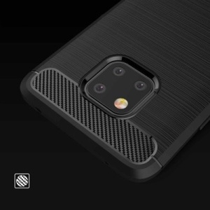 Husa Huawei Mate 20 PRO -Carbon Series-Neagra - Img 7