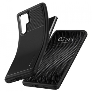 Husa Huawei P30 PRO- Spigen Rugged Armor -Negru Mat - Img 3