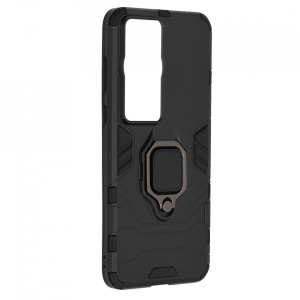 Husa Huawei P60 Pro Silicone Shield Techsuit Neagra - Img 5