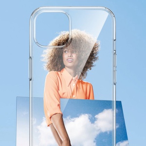Husa iPhone 13 - Ugreen Protective Fusion transparenta - Img 2