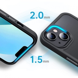 Husa iPhone 14 -Tech-Protect Magmat Magsafe - Matte Black - Img 3