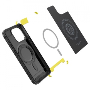 Husa iPhone 15 Pro Max Spigen Rugged Armor MagSafe - Img 2