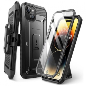 Husa iPhone 15 Supcase Unicorn Beetle Pro -Neagra - Img 1
