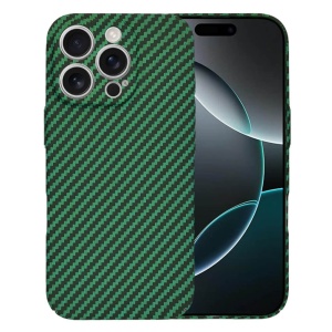 Husa iPhone 16 Pro Carbonite FiberShell Verde - Img 1