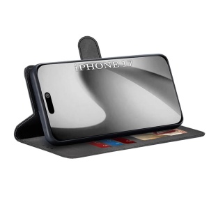 Husa iPhone 17 Diary Book Techsuit Neagra - Img 3