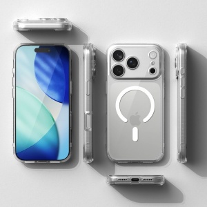 Husa iPhone 17 Pro Max Ringke Fusion Magnetic Magsafe transparenta - Img 7