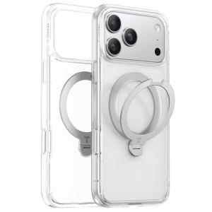 Husa iPhone 17 Pro Max Torras Ostand Spin Series Clear - Img 1