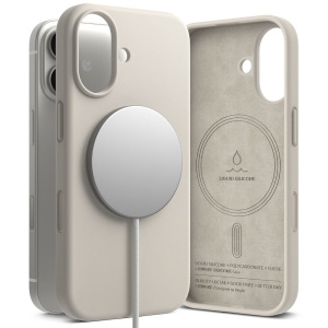 Husa iPhone 17 Ringke Silicone Magnetic Magsafe Stone