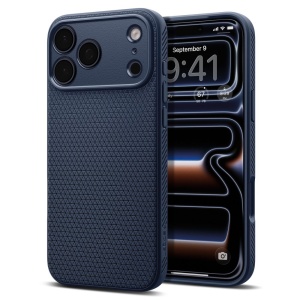 Husă iPhone 18 Pro Max Spigen Liquid Air - Navy Blue
