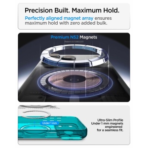 Husă iPhone 18 Pro Max Spigen Ultra Hybrid C-One - Bondi Blue - Img 6