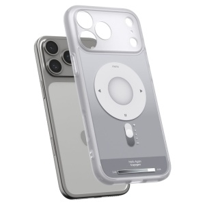 Husă iPhone 18 Pro Max - Spigen - Ultra Hybrid Classic MagSafe - Silver - Img 9